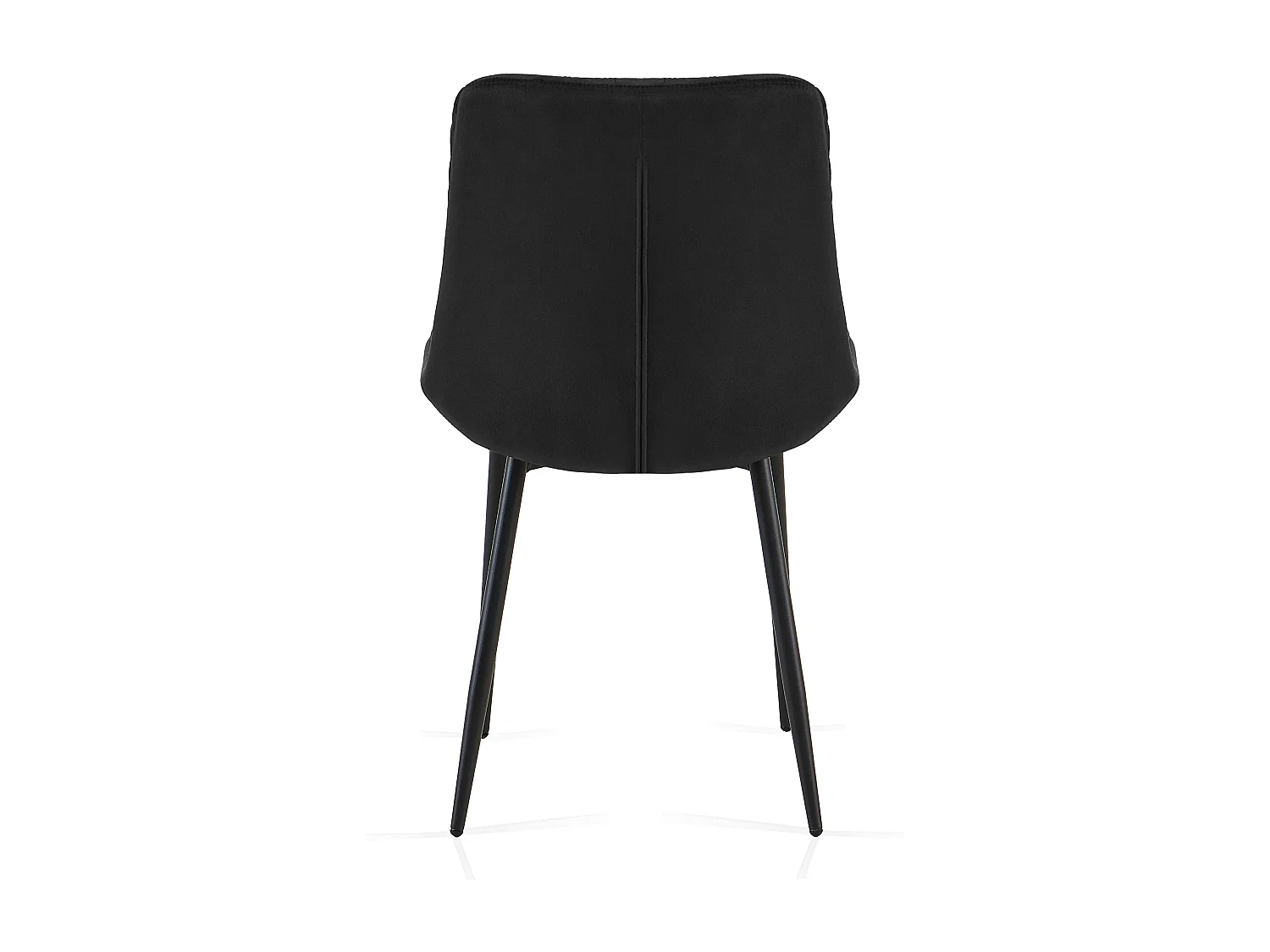 SONARA Modern Set of 4 Velvet Dining Chairs with Ergonomic Upholstered Seat