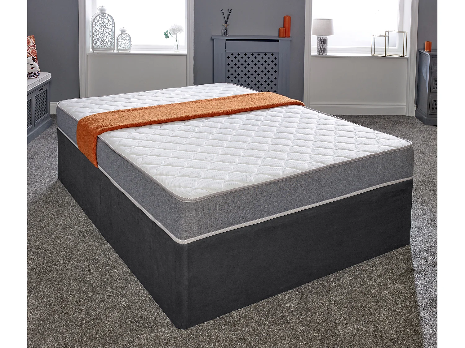 Essential Cool Touch Hybrid Spring Memory Foam Mattress Single Double King Size