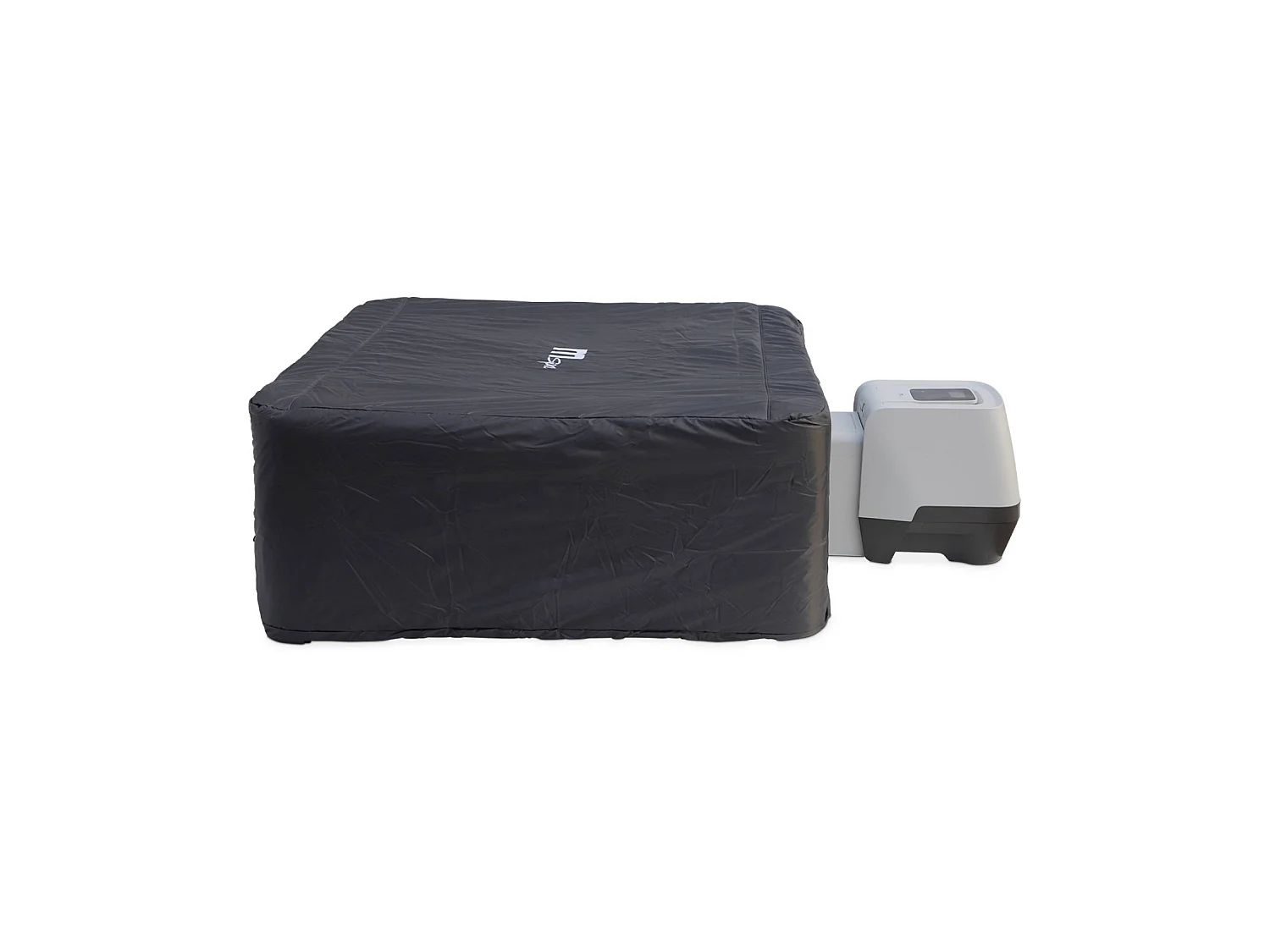 SPA rigide OSLO SAPPHIRE MSPA 6 personnes gris. 4 coussins. bâche incluse + housse thermique. hydromassages système