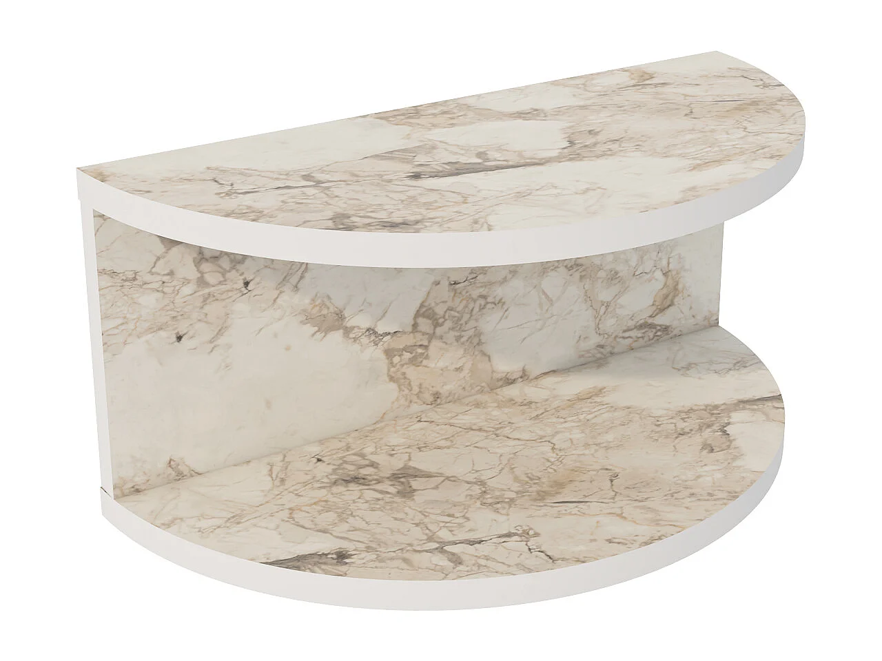 Decorotika Bella Floating Nightstand - 45 cm W 19.6 cm H x 23.8 cm D