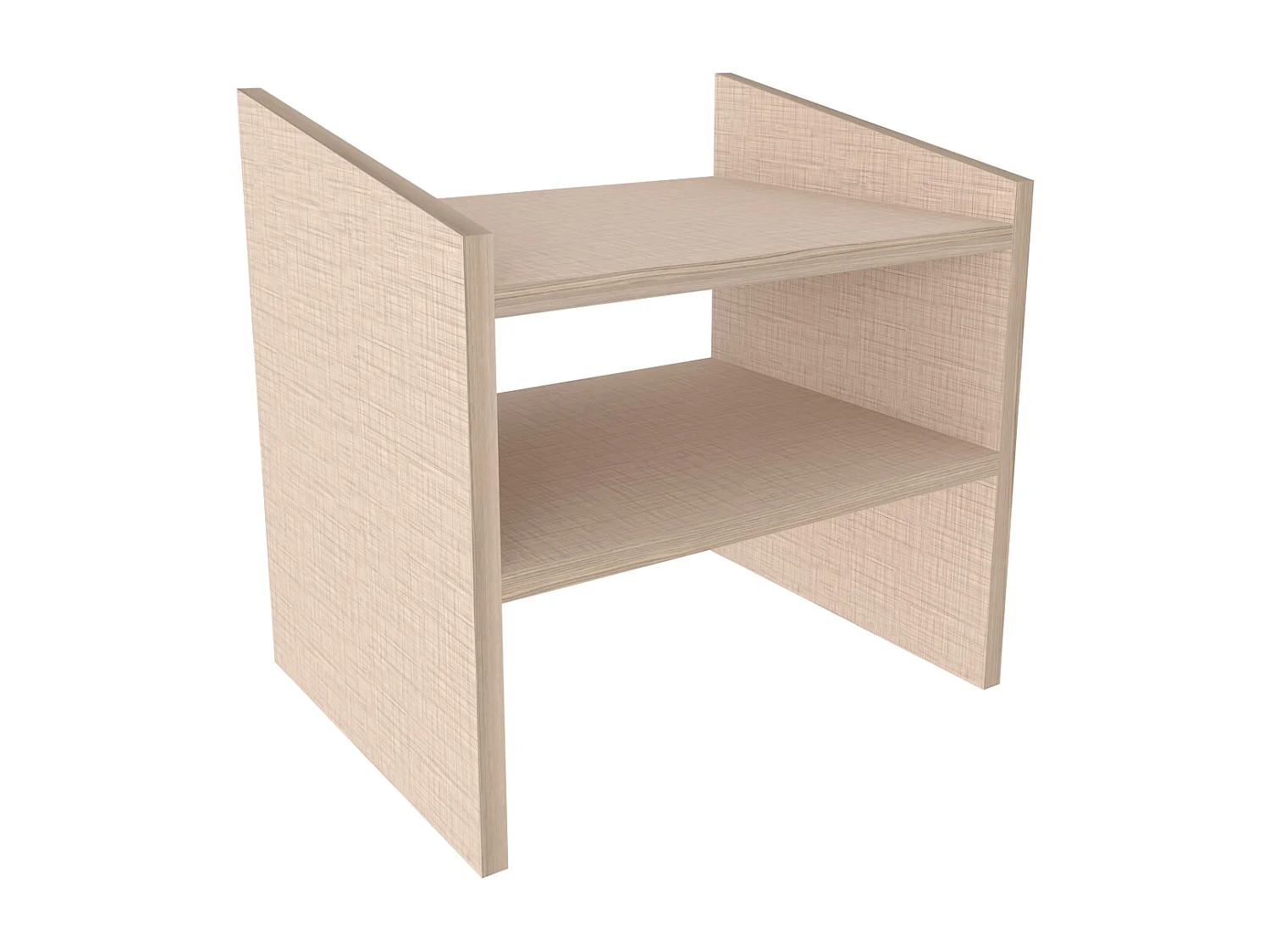 Decorotika Adin Nightstand Freestanding - 45 cm W x 45 cm H x 35 cm D