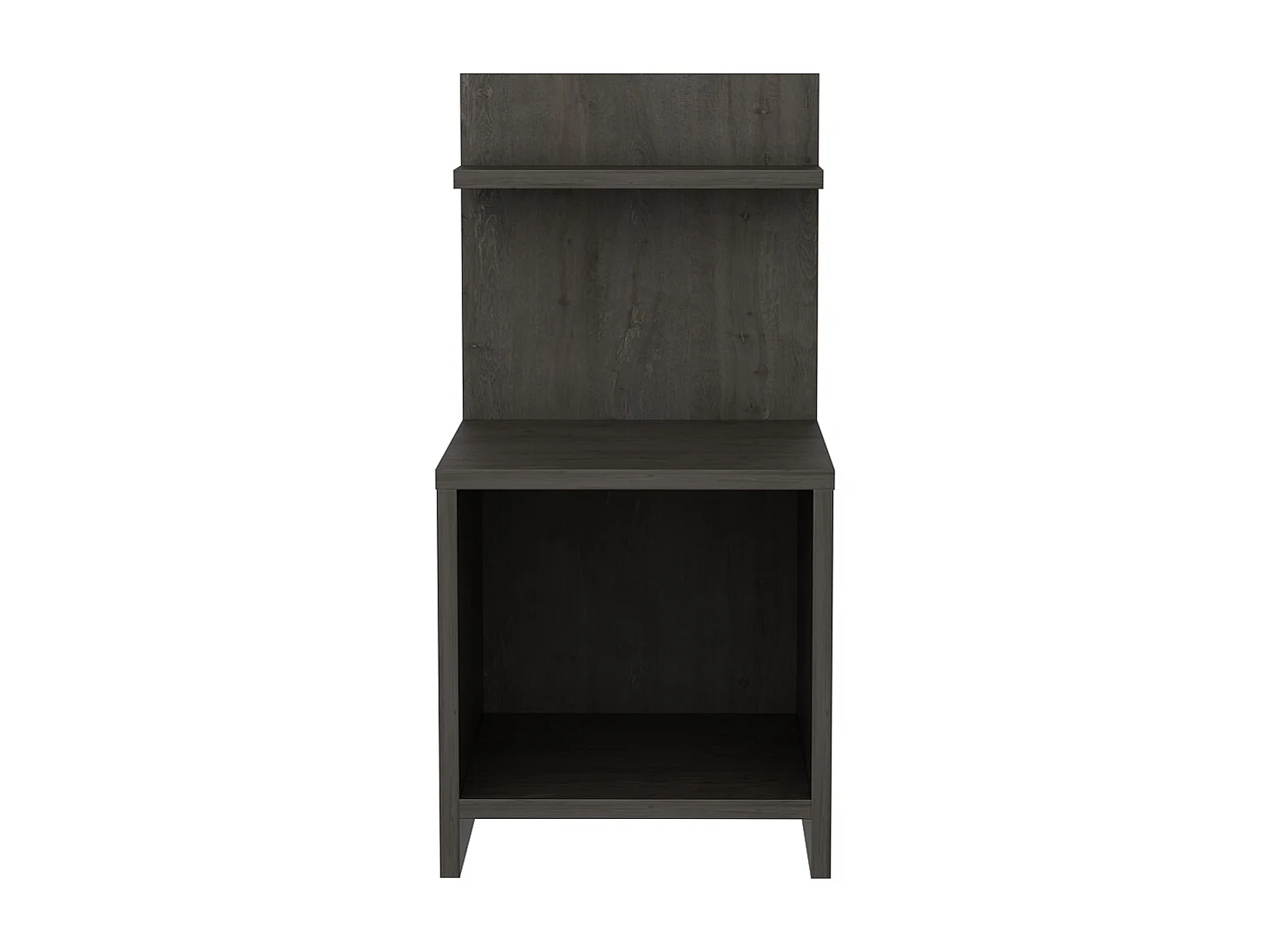 Decorotika Ullman Nightstand with Open Shelves - 35.5 cm W x 72 cm H x 37.3 cm D