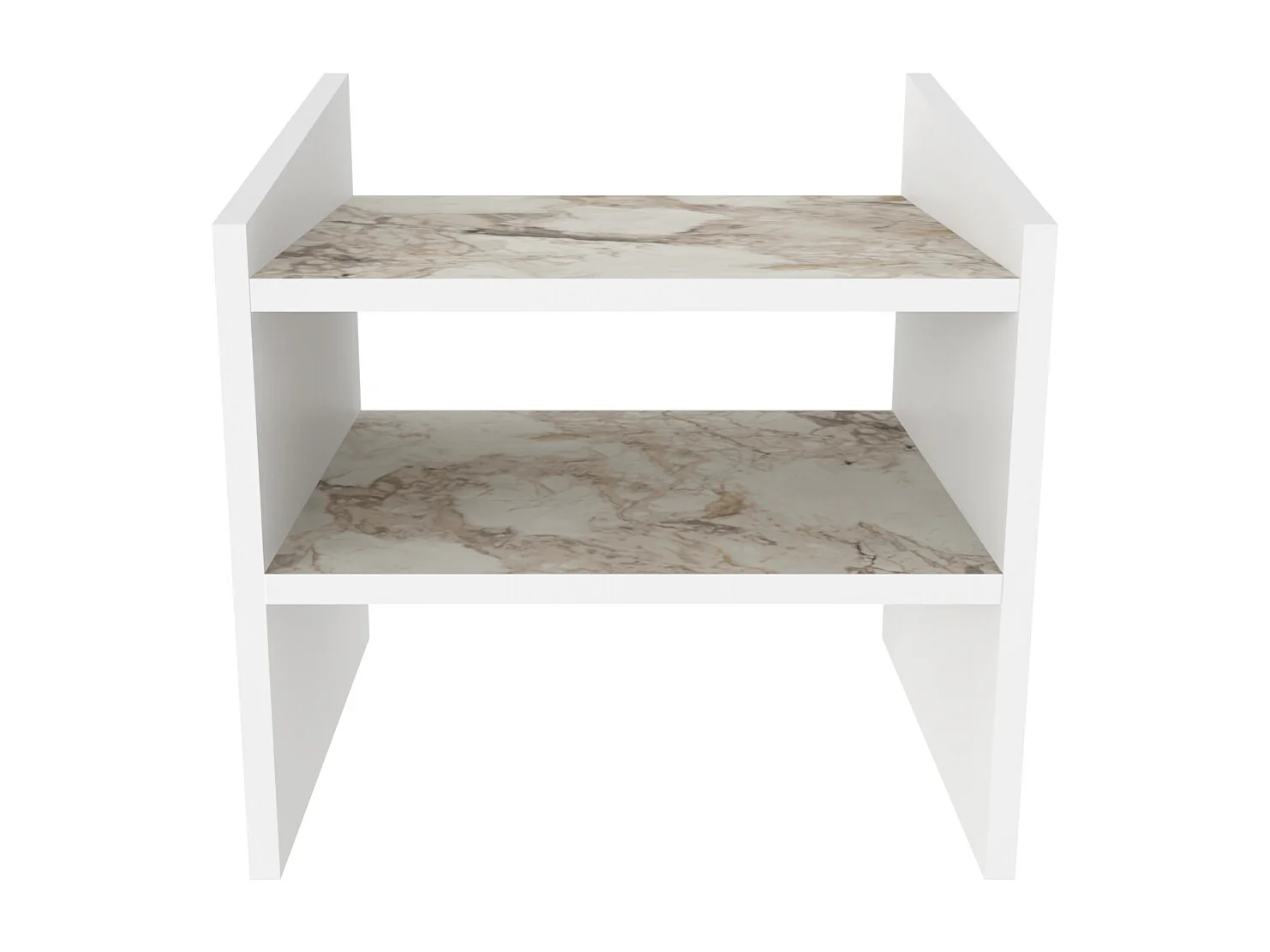 Decorotika Adin Nightstand Freestanding - 45 cm W x 45 cm H x 35 cm D