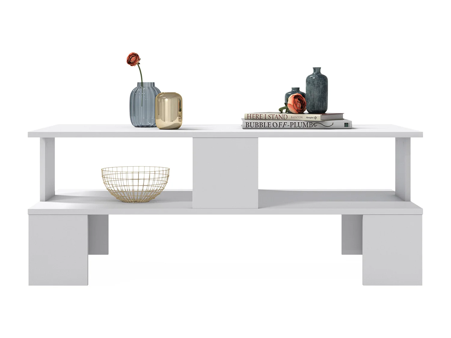 Decorotika Evans Coffee Table - W 120 cm (White)