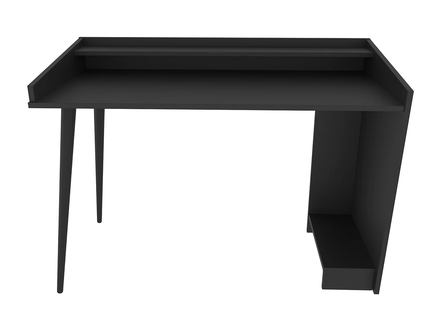 Decorotika Vanessa 121 cm Study Desk with Wooden Legs
