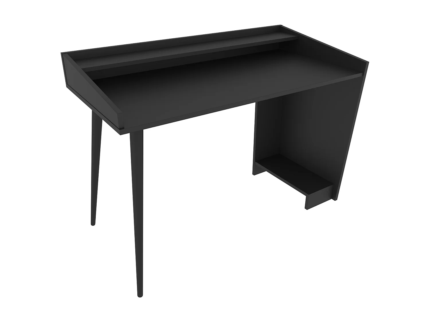 Decorotika Vanessa 121 cm Study Desk with Wooden Legs