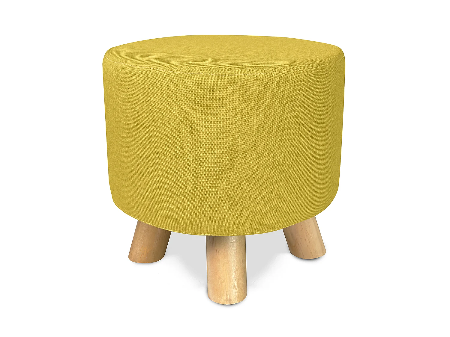 Pouf divano, pouf poggiapiedi giallo – Nemo