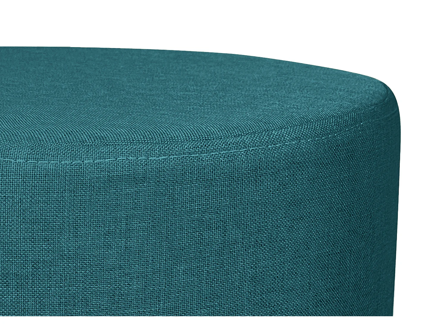 Pouf divano, pouf poggiapiedi blu petrolio – Nemo