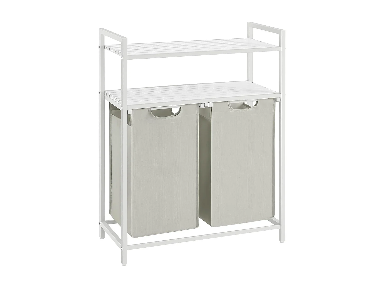Witte wasmand, 73 x 33 x 92 cm