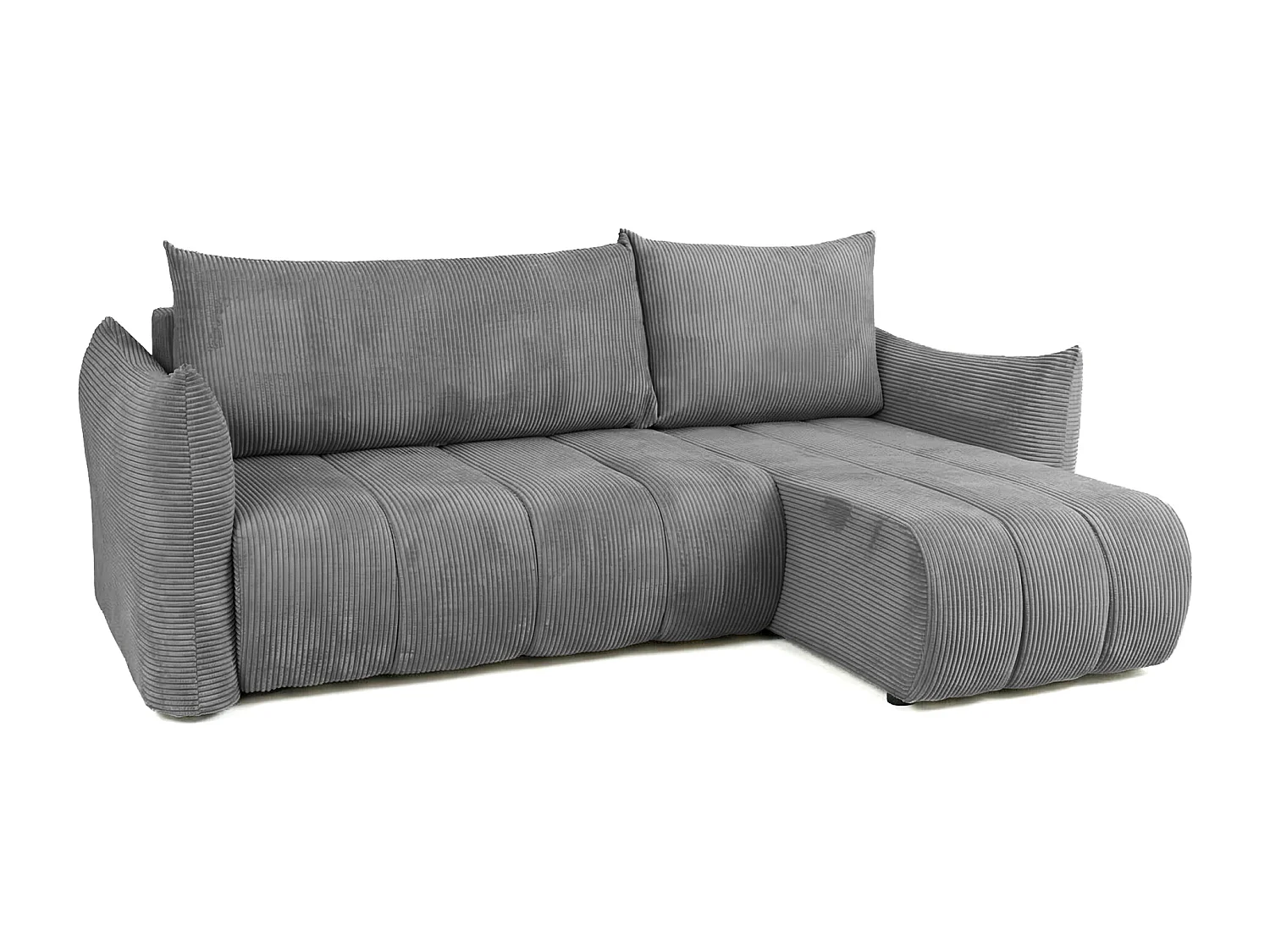 Narożnik uniwersalny z funkcją spania Flo Mini, Poso szary (22)