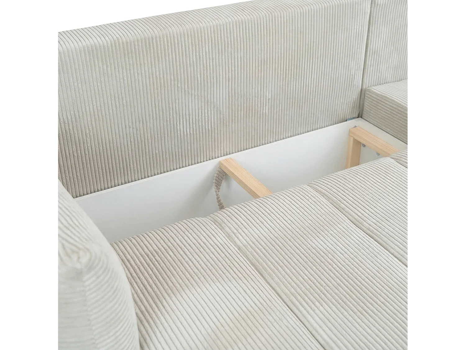 Narożnik uniwersalny z funkcją spania Flo Mini, Poso szary (22)