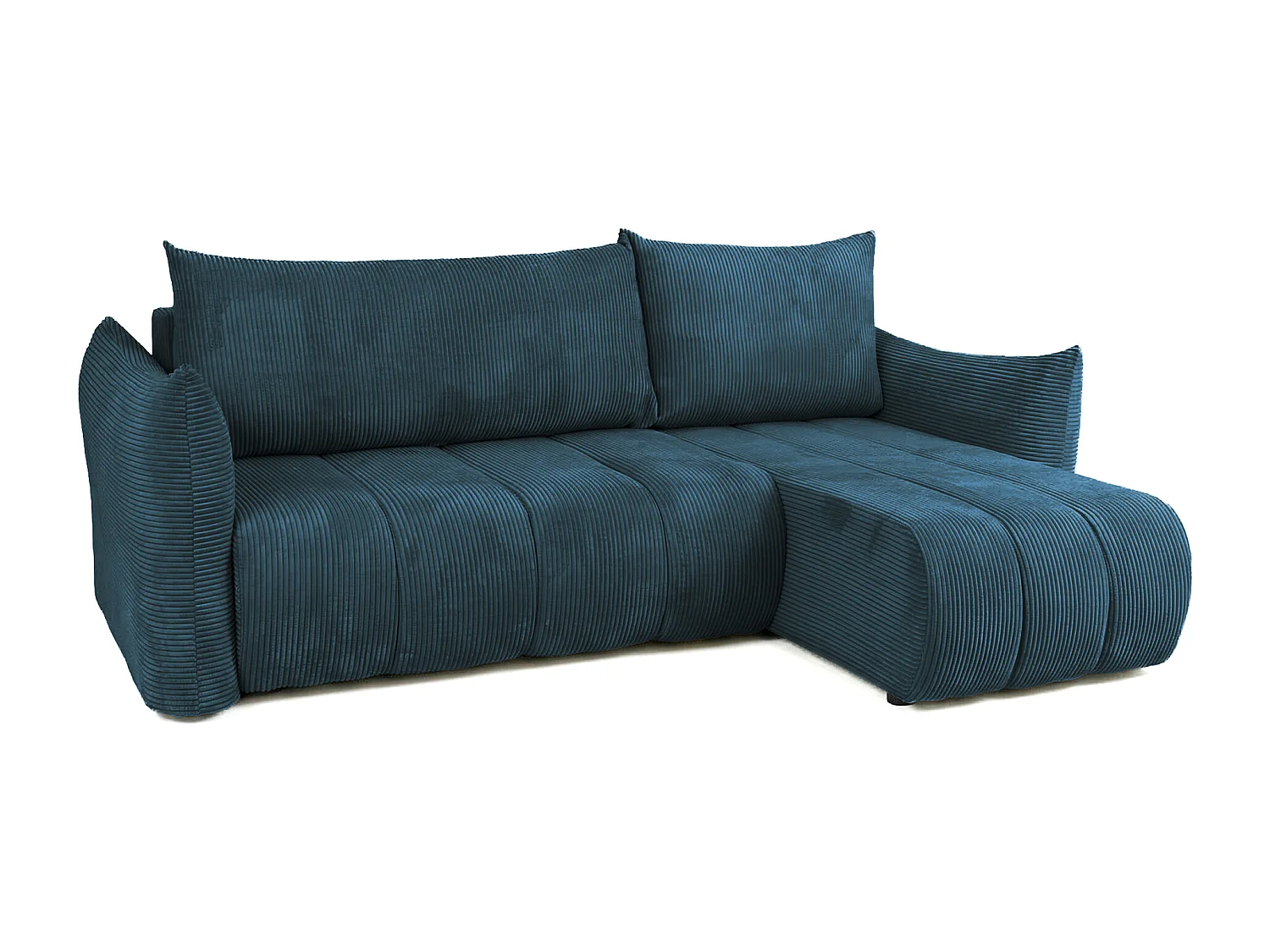 Narożnik uniwersalny z funkcją spania Flo Mini, Poso granatowy (05)