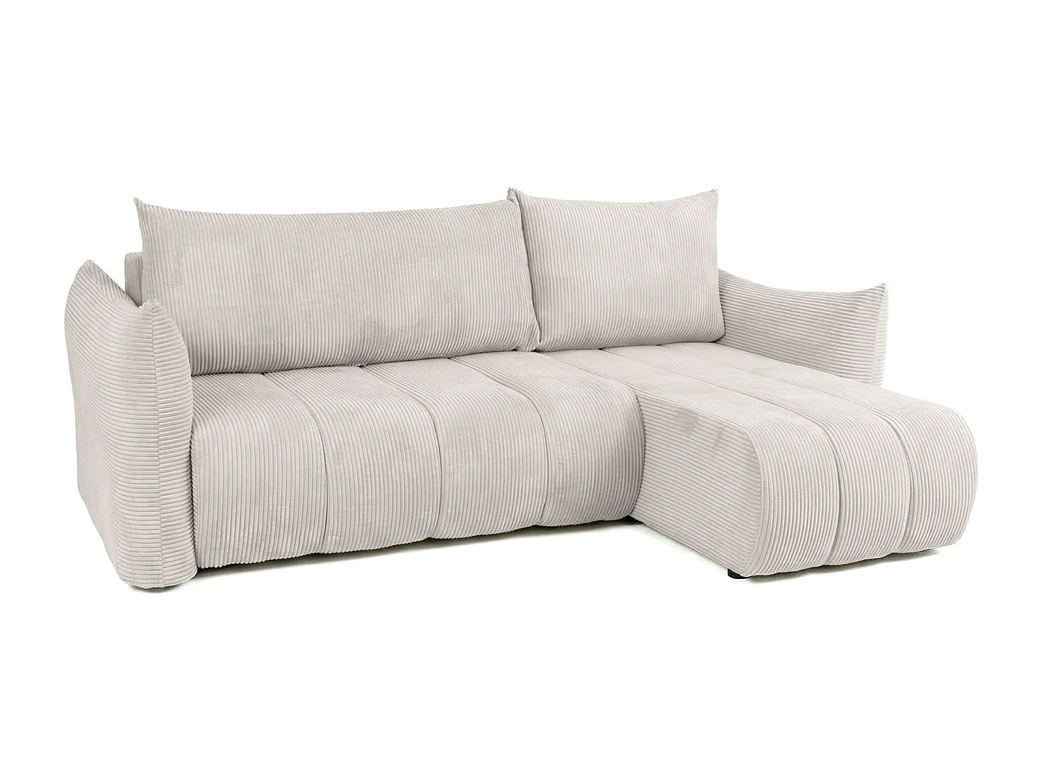 Narożnik uniwersalny z funkcją spania Flo Mini, Poso beż (100)