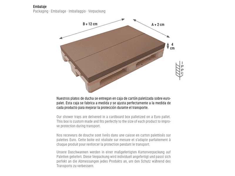 OPTIMA Extra flache Mineralguss-Duschwanne  4 Farben Graphit RAL 7016 80x200  Ablaufschutz in Chrom
