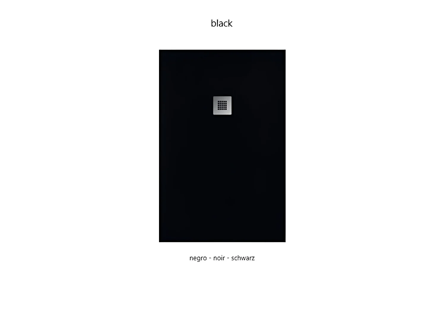 Receveur de douche 70 x 100  cm extra plat en résine minérale OPTIMA surface ardoisée 4 coloris