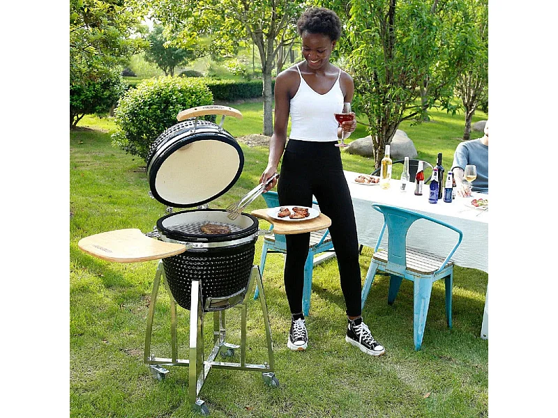 Fresh Grills Kamado Charcoal BBQ Grill 21" - Mega