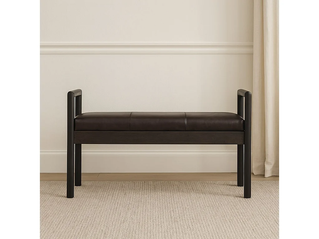 Artisan Furniture Solid Wood Gridline Bench
