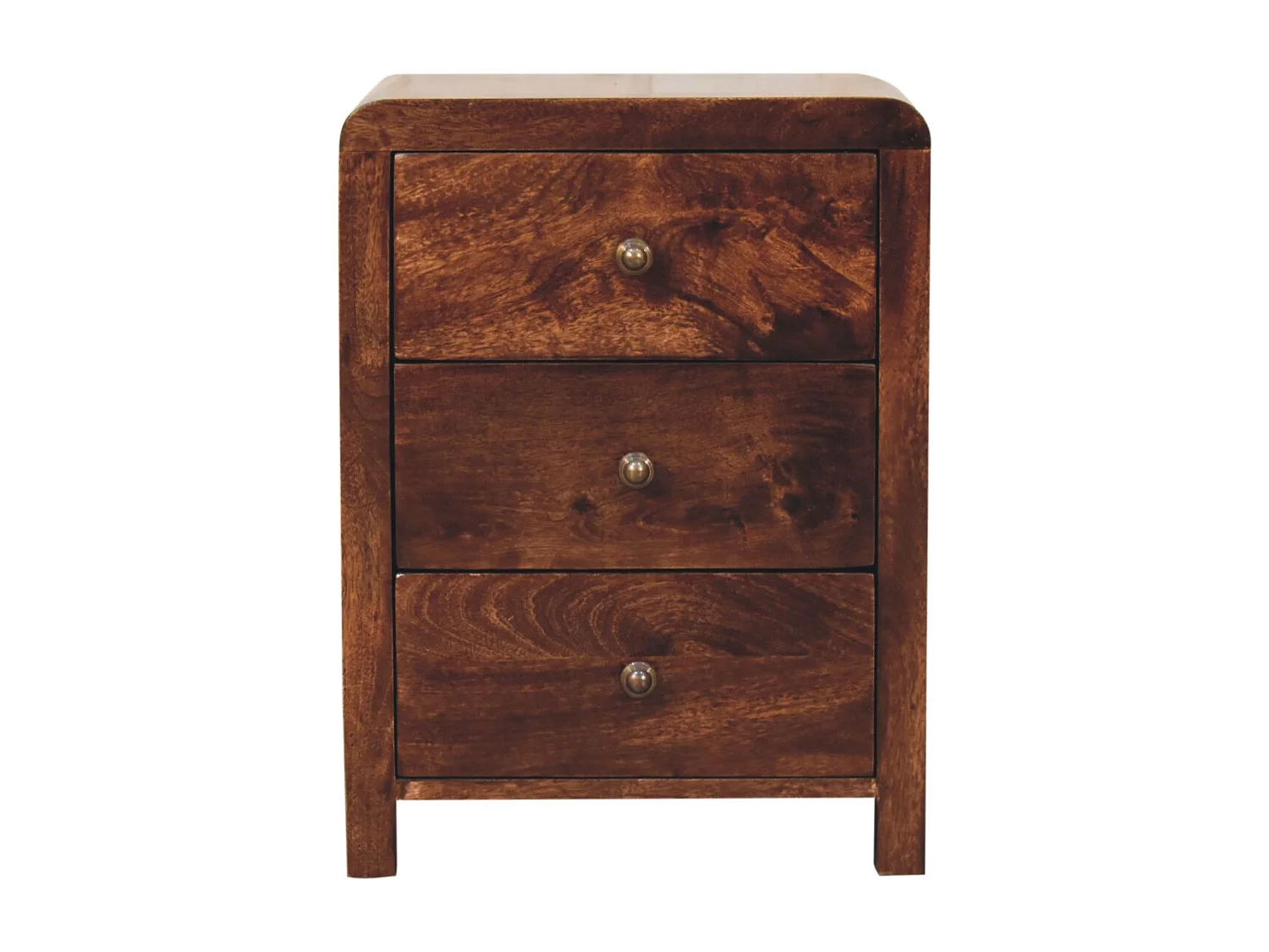 Artisan Furniture Solid Wood California Walnut Naya Bedside