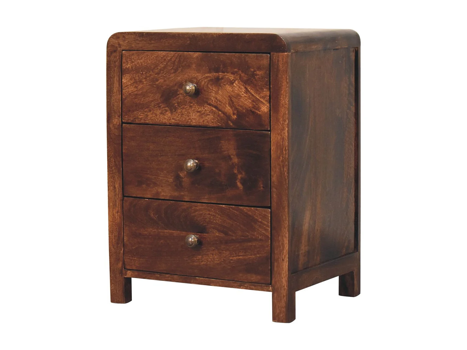 Artisan Furniture Solid Wood California Walnut Naya Bedside
