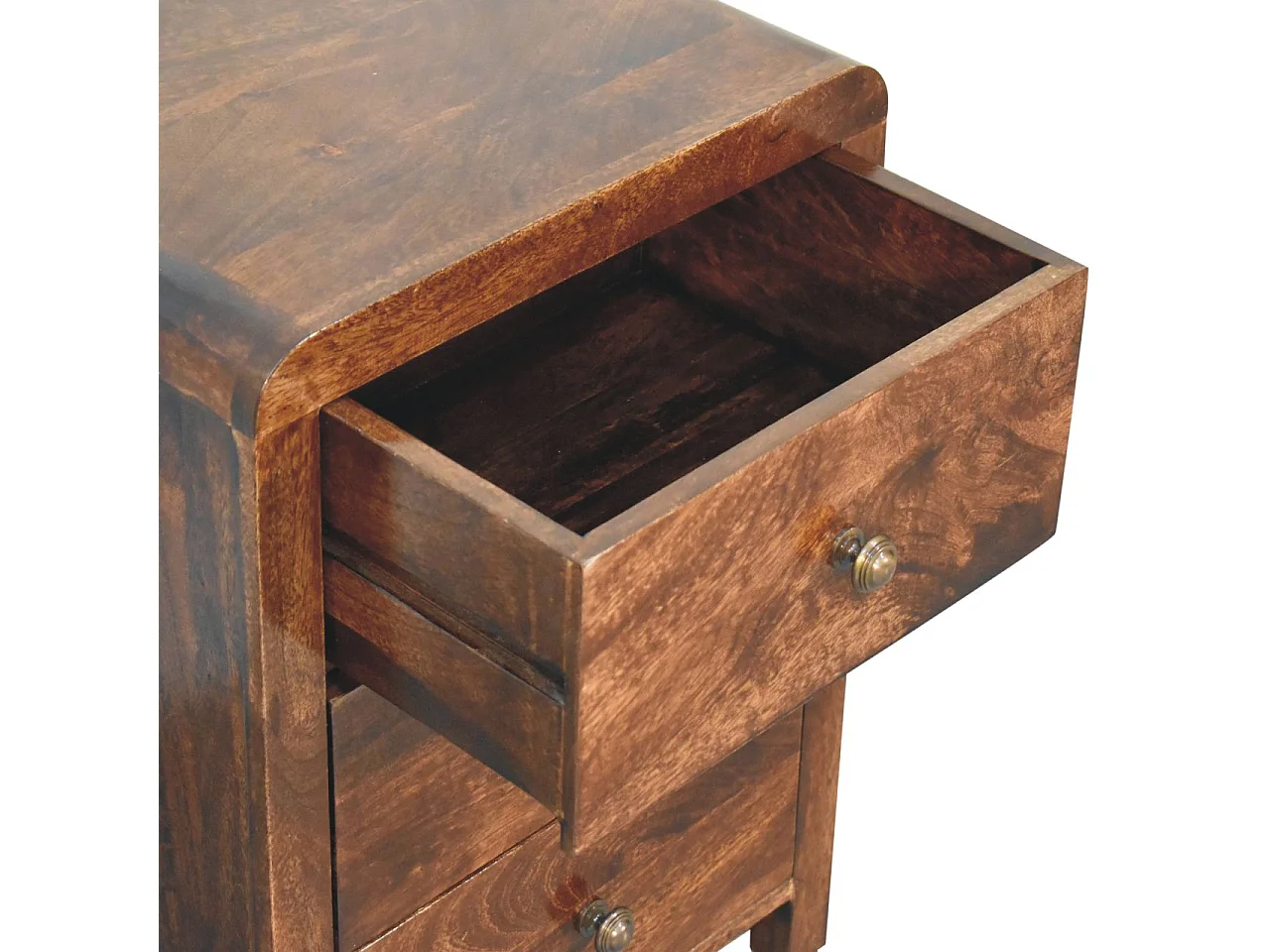 Artisan Furniture Solid Wood California Walnut Naya Bedside