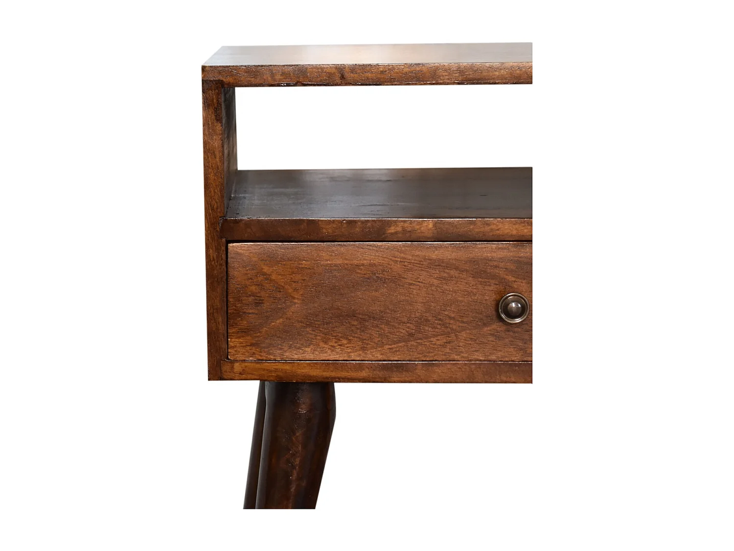 Artisan Furniture Solid Wood Modern Chestnut Solid Wood Bedside
