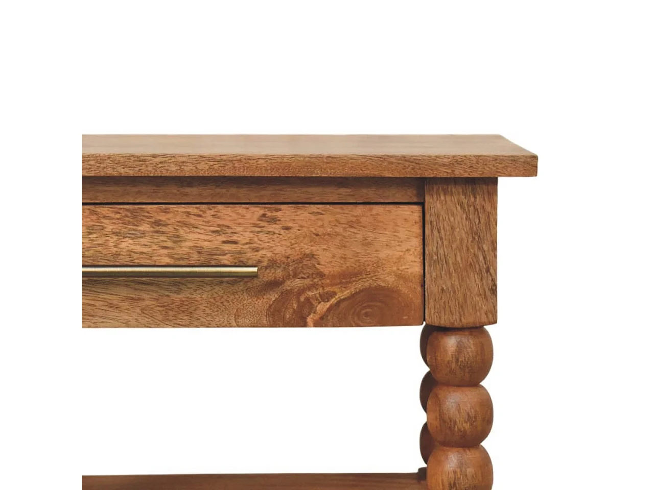 Artisan Furniture Solid Wood Spindle Side Table