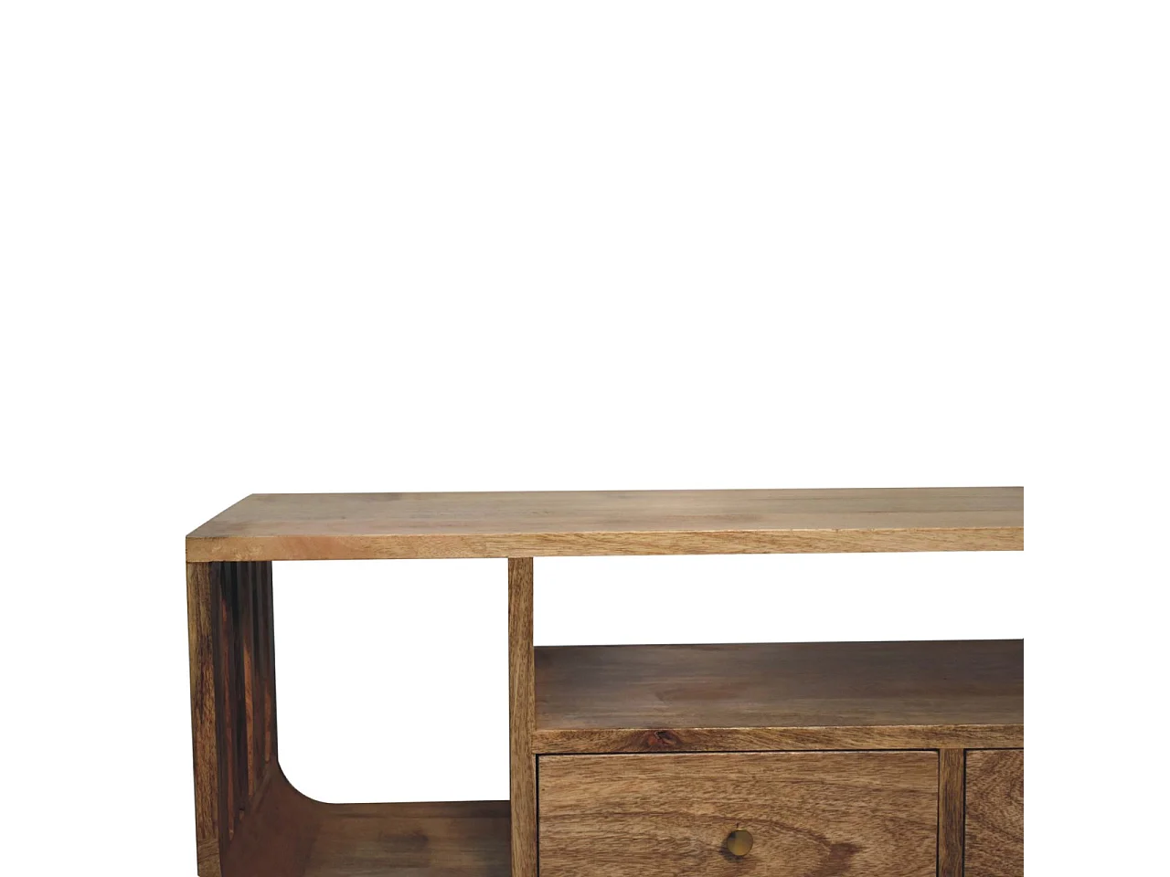 Artisan Furniture Solid Wood Soba Nordic Multi Media Unit
