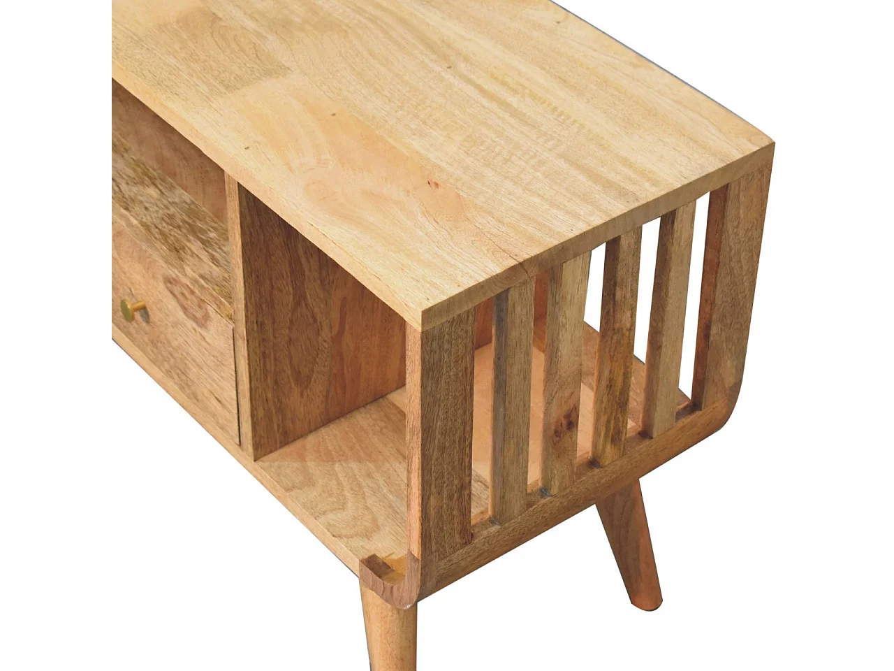 Artisan Furniture Solid Wood Soba Nordic Multi Media Unit
