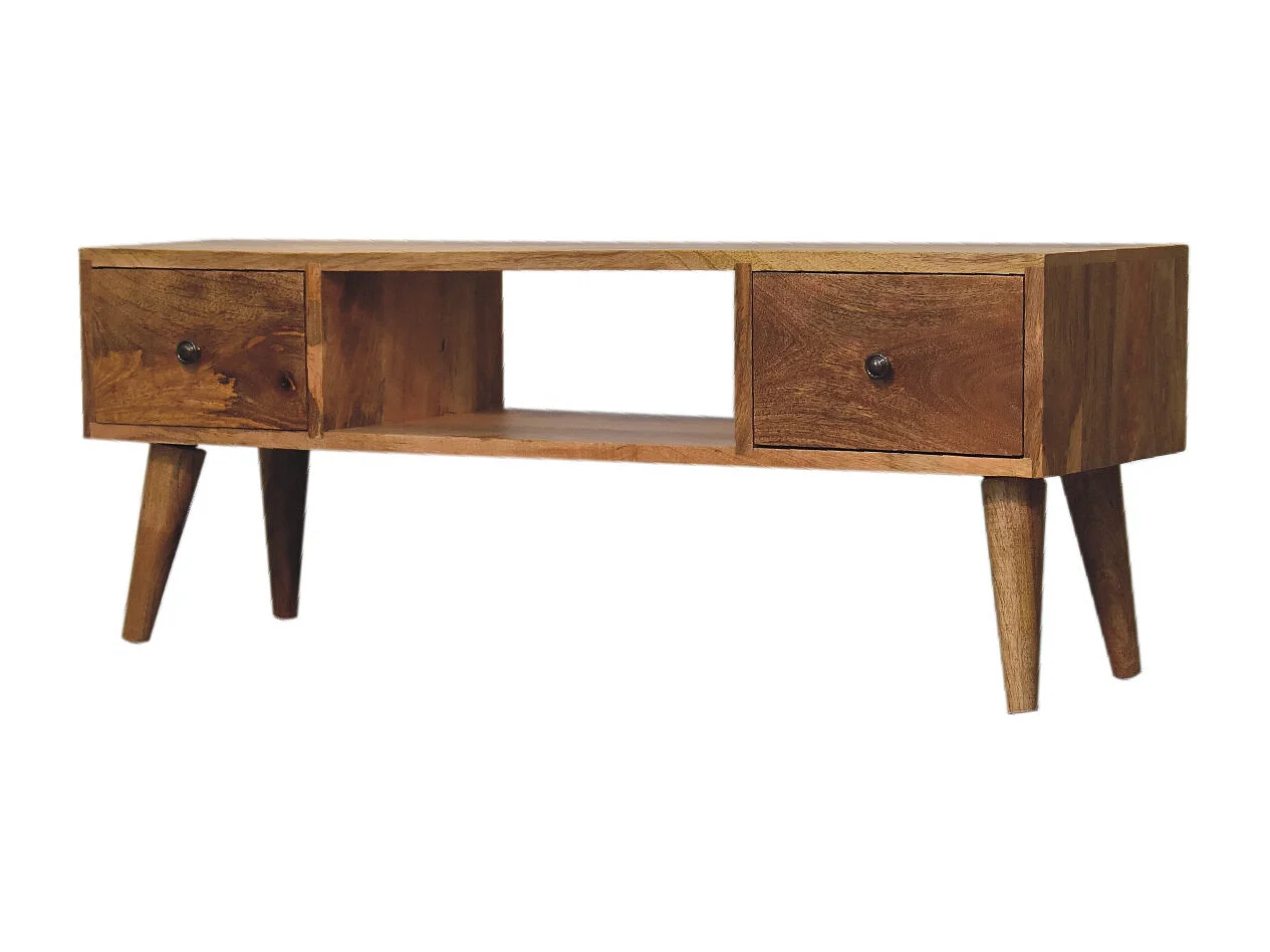 Artisan Furniture Solid Wood Classic Oak-ish Coffee Table