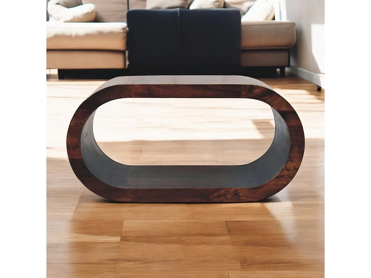 Artisan Furniture Solid Wood Amaya California Walnut Coffee Table