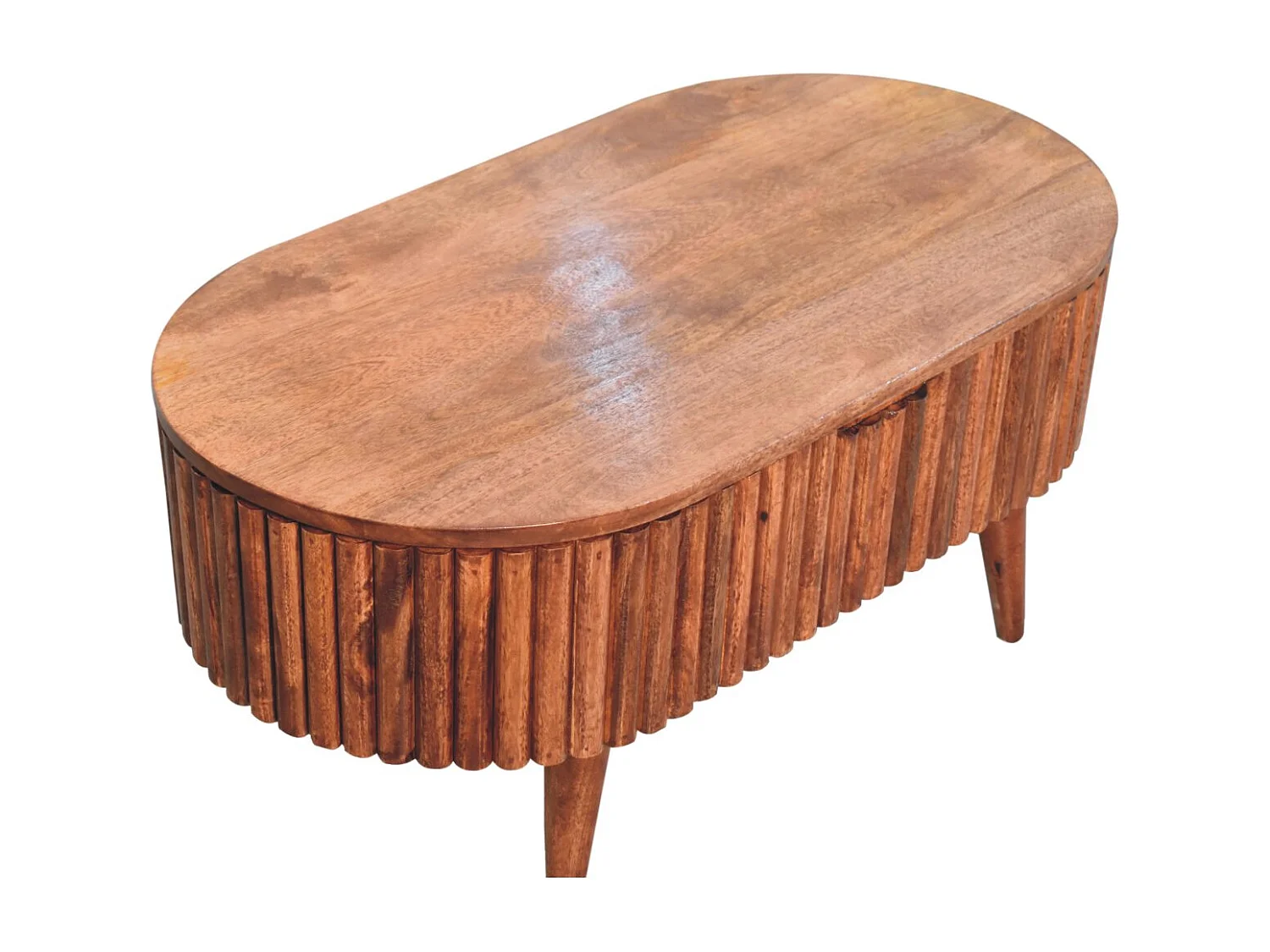 Artisan Furniture Solid Wood Honey Caramel Mokka Coffee Table