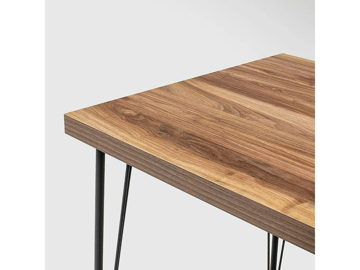 Ensemble salle à manger industrielle (5 pièces) JENA