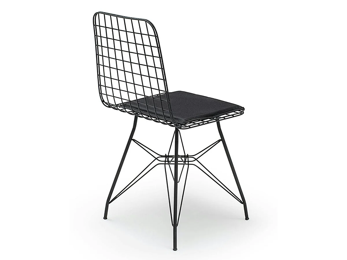 Ensemble salle à manger industrielle (5 pièces) JENA