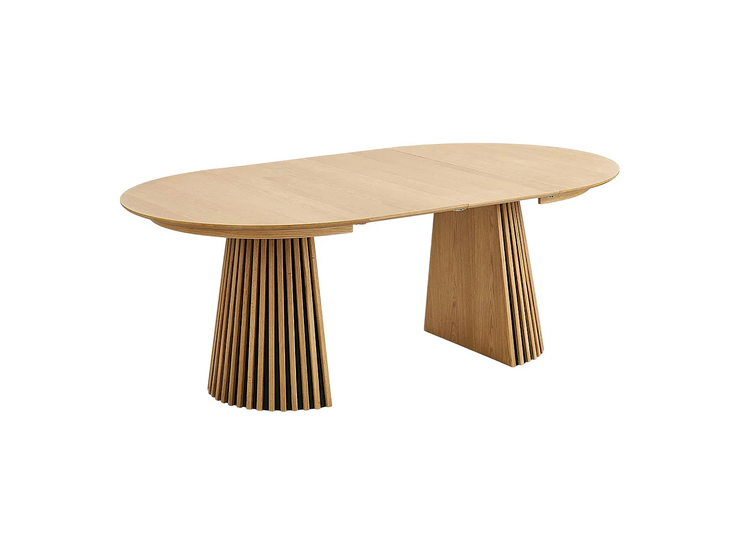 Ensemble table et chaises vertes bouclettes (lot de 9 pièces) AMSTERDAM