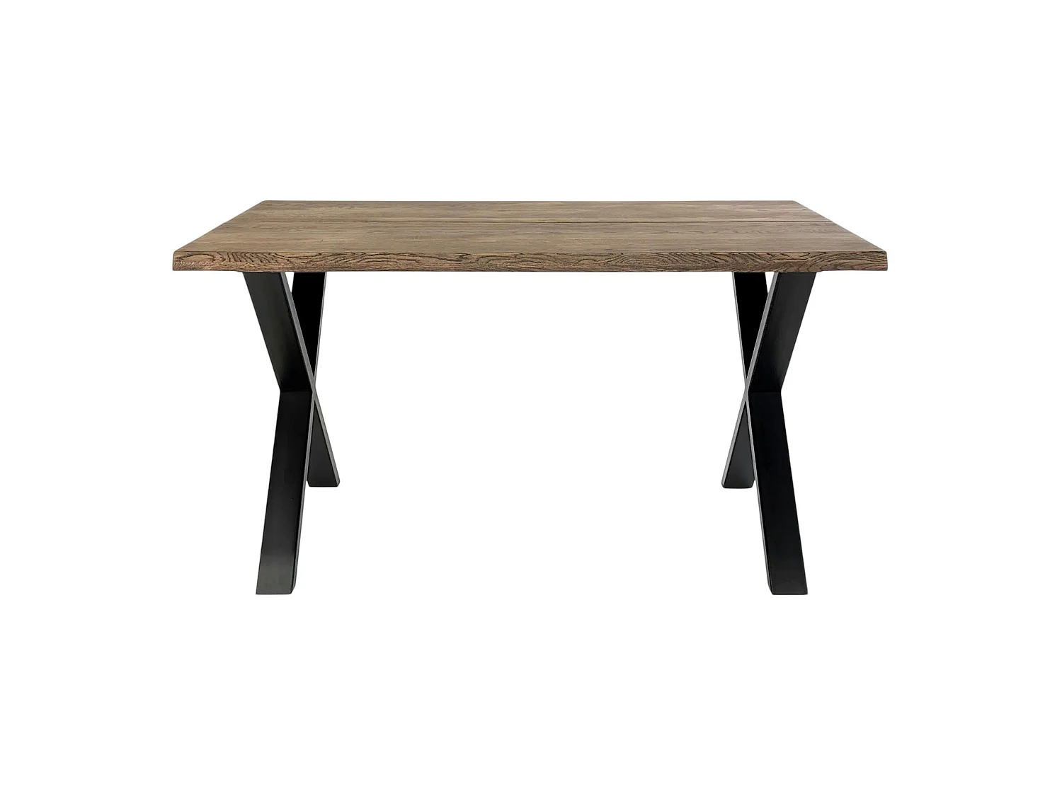 Ensemble table et chaises marron microfibre (lot de 5 pièces) SAVONE