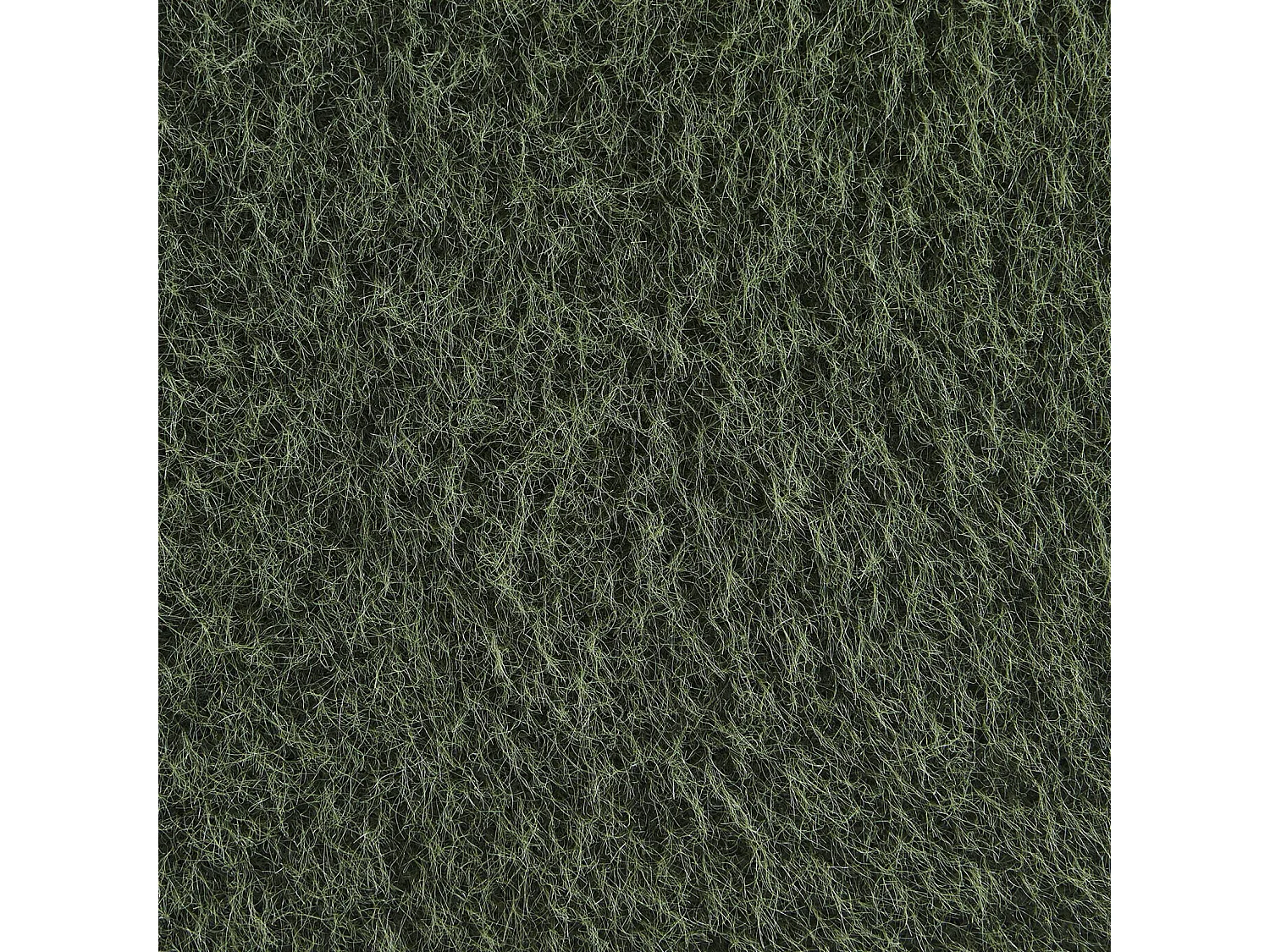 Lot de 3 chauffeuses tissu effet alpaca kaki 1 place - L 81 x P 99 x H 75cm - Nova