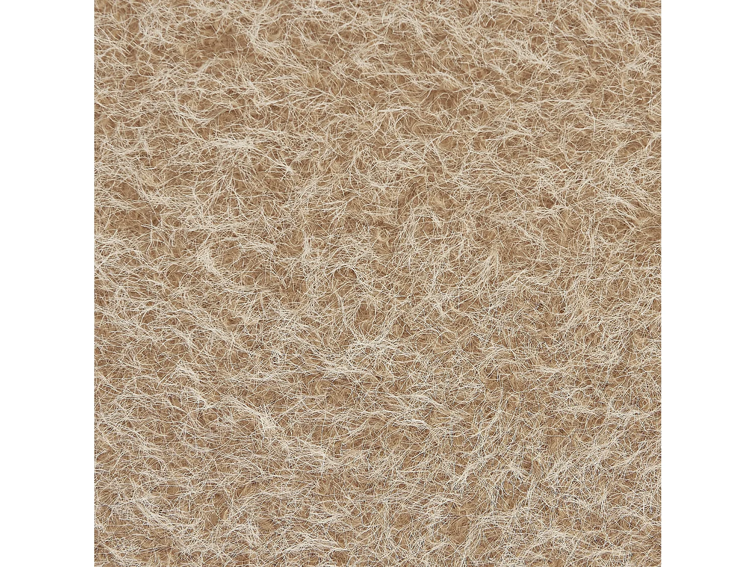 Lot de 3 chauffeuses tissu effet alpaca beige 1 place - L 81 x P 99 x H 75cm - Nova