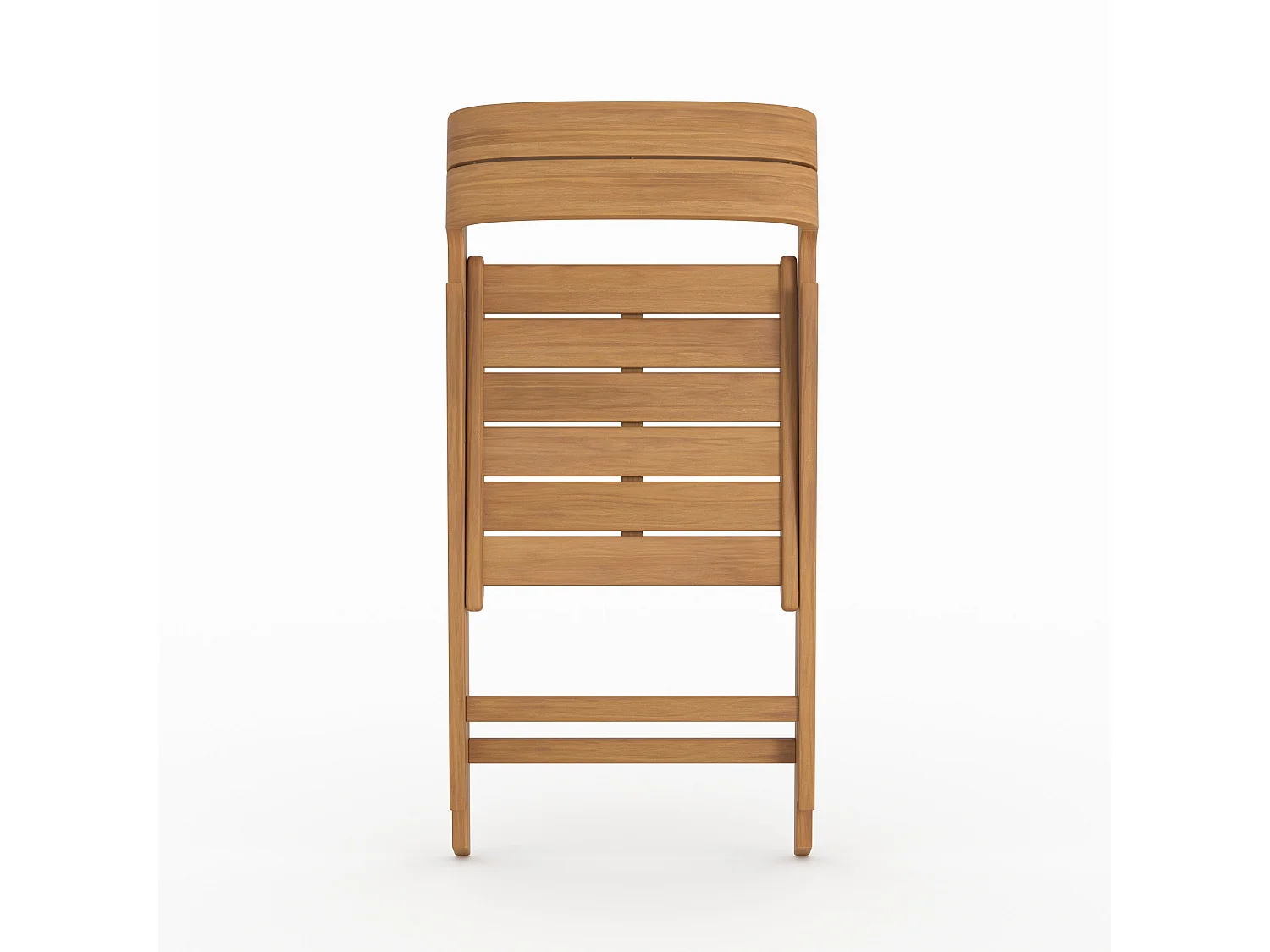 Set di 2 sedie pieghevoli in legno di acacia - Siquijor