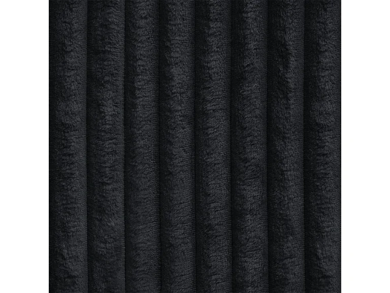 Canapé d'angle réversible et convertible 4 places avec coffre et accoudoirs Angela Noir