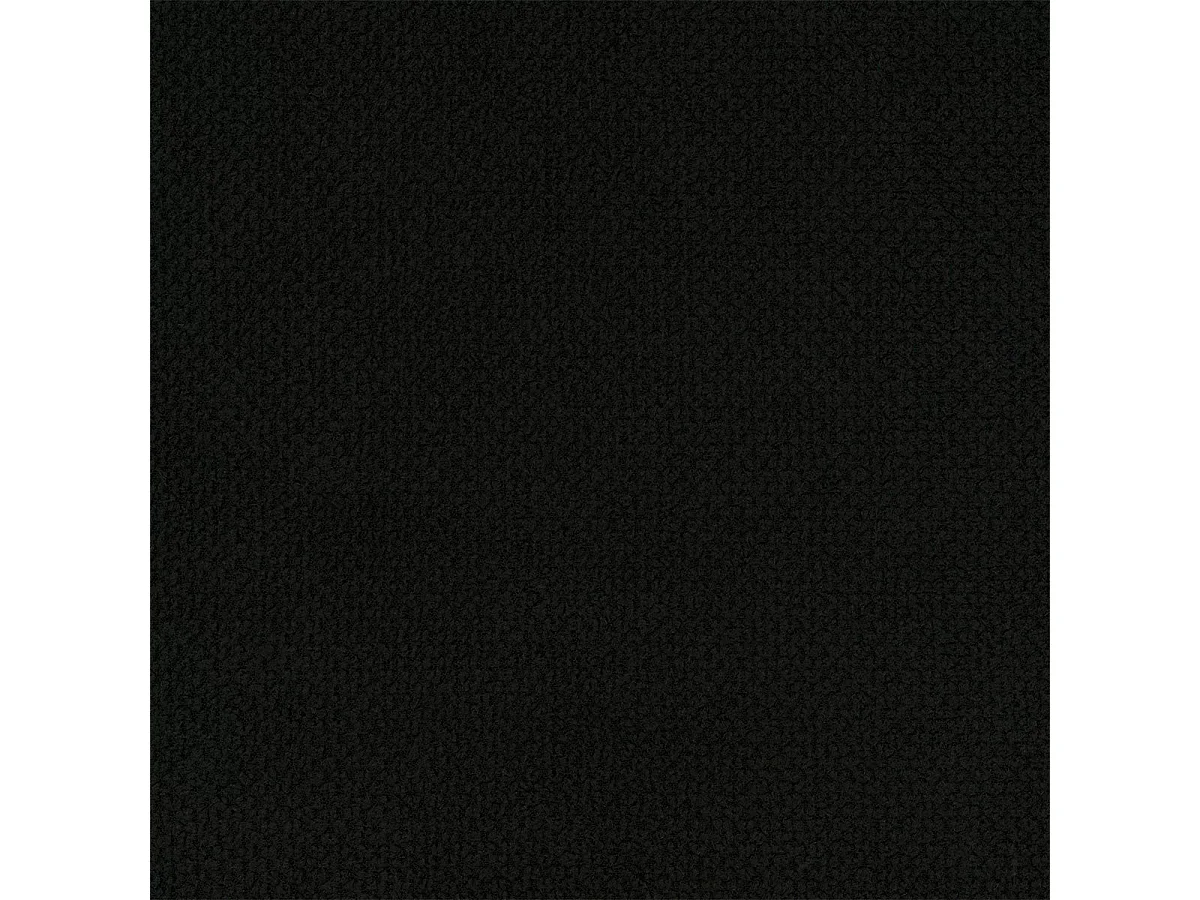 Canapé d'angle convertible 3 places réversible avec coffre en tissu noir ALESSIO