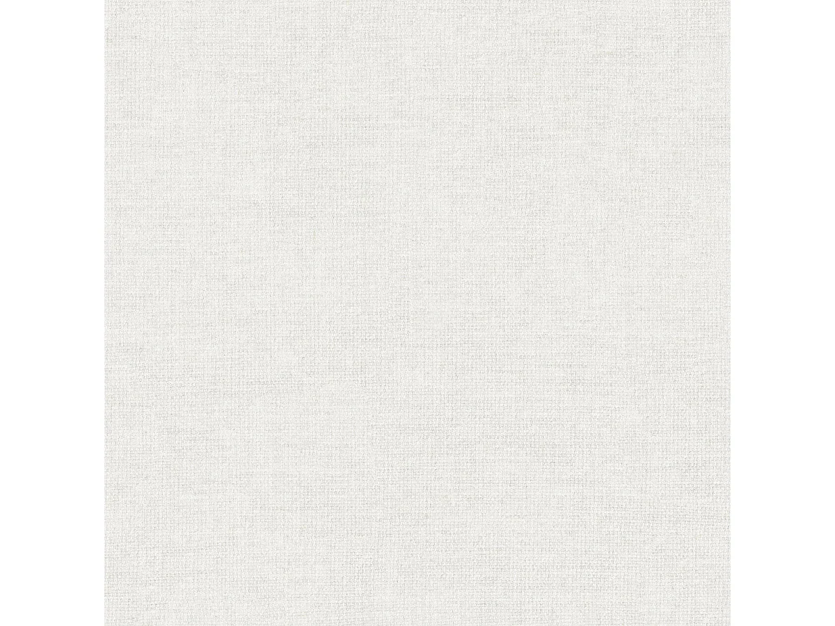 Canapé convertible 3 places avec coffre en tissu blanc ANTONIO