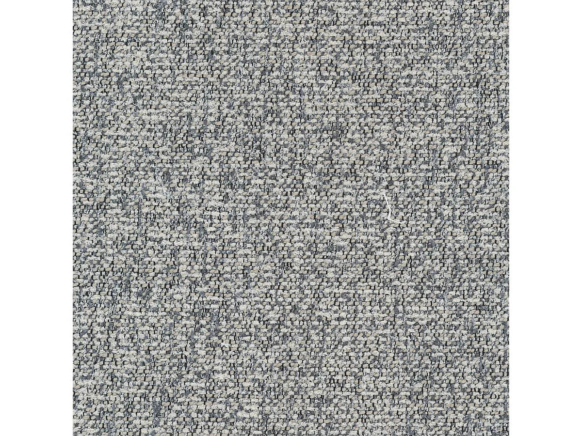 Canapé convertible 3 places avec coffre en tissu gris CARMELA