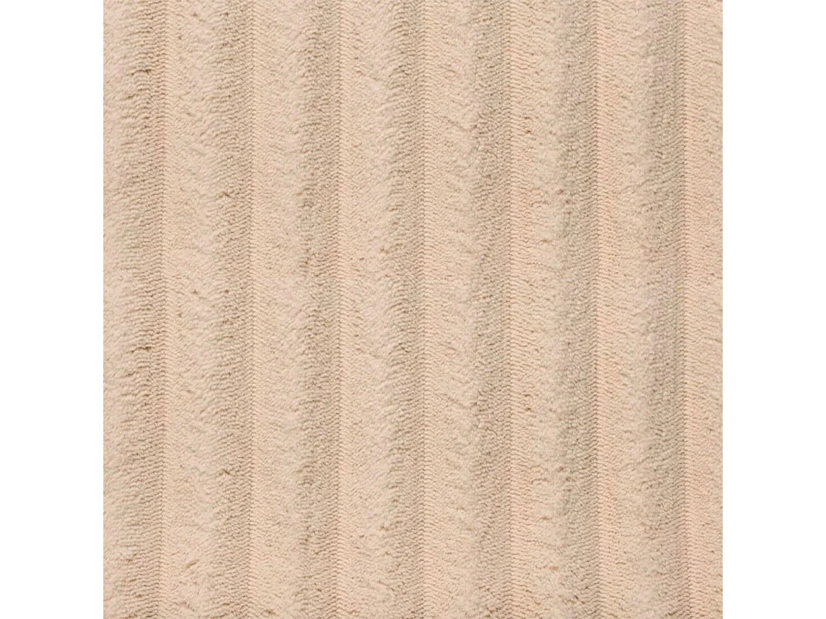 Canapé convertible 3 places avec coffre en tissu beige CAMILLA
