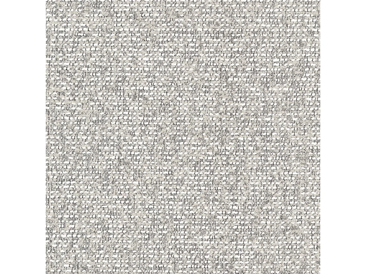 Canapé convertible 3 places avec coffre en tissu gris clair CARMELA