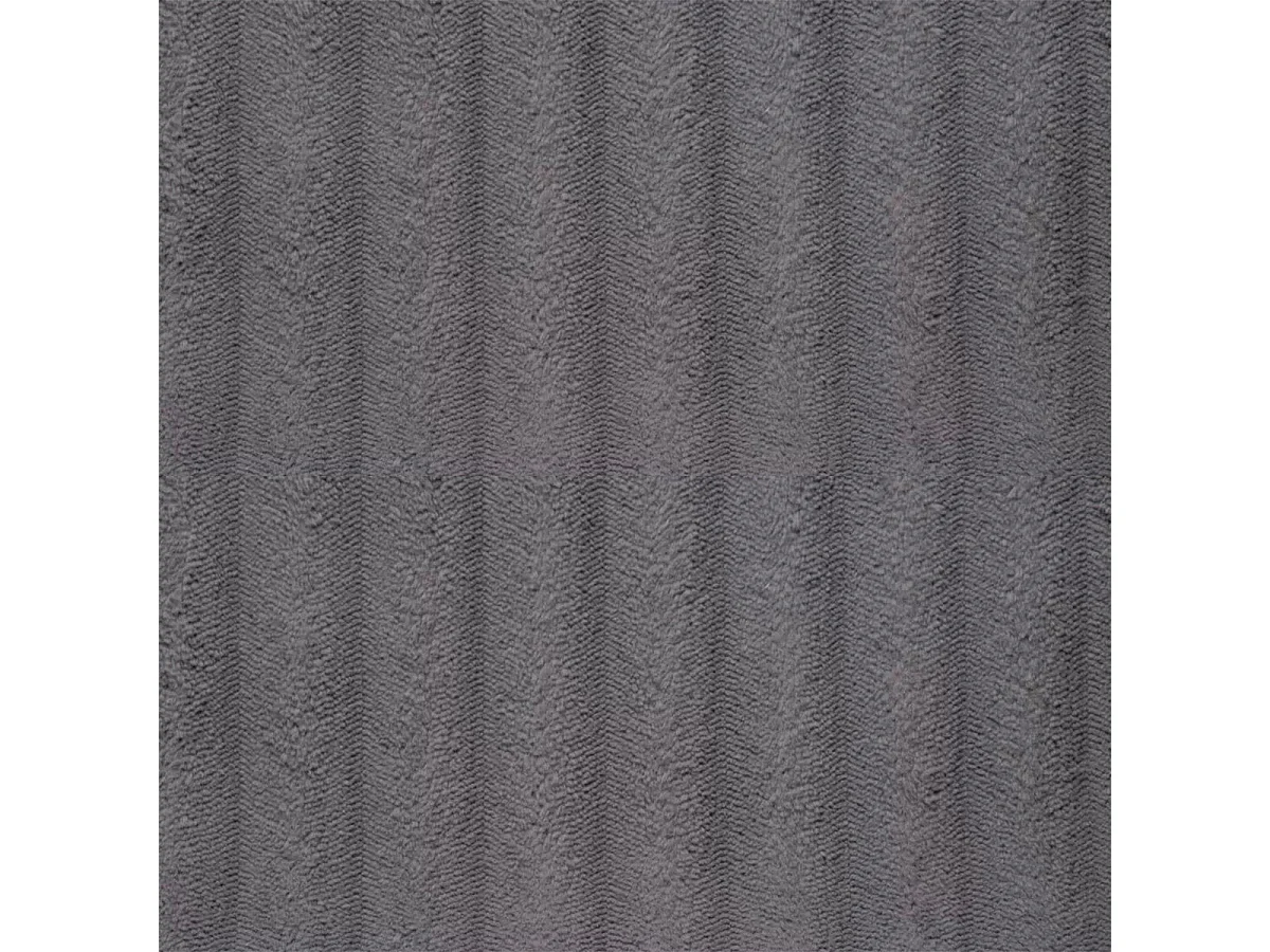Canapé convertible 3 places avec coffre en tissu gris foncé CAMILLA