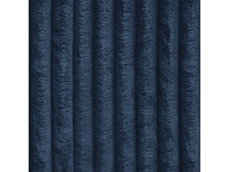 Canapé d'angle réversible et convertible 3 places avec coffre Angela Bleu marine