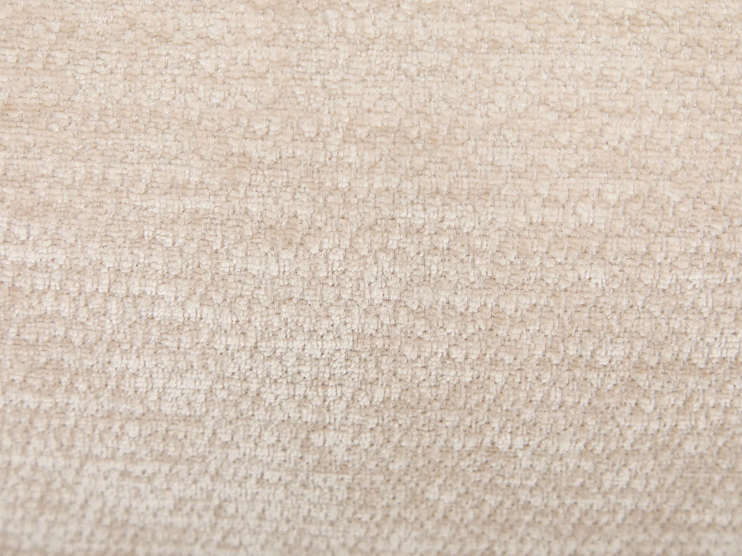 Fauteuil compressé en tissu texturé beige LENAPI