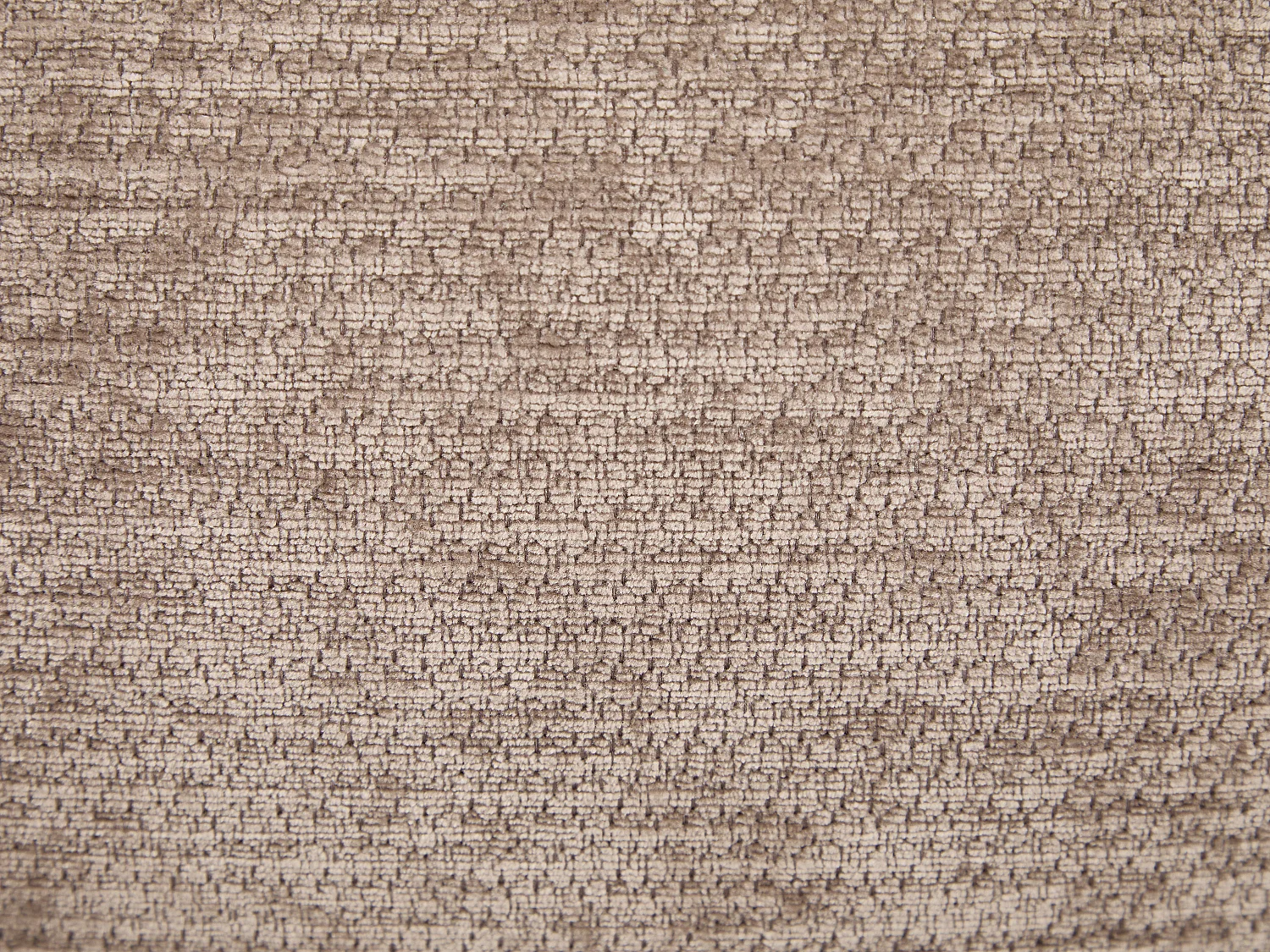 Fauteuil compressé en tissu texturé taupe LENAPI