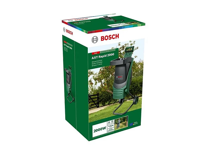 Broyeur électrique Bosch AXT Rapid 2000 2000 W lame laser Ø35 mm vert/noir