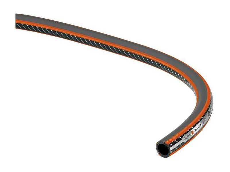 Tuyau d'arrosage GARDENA HighFlex 25 m Ø15 mm (5/8) anti-nœud Power Grip orange/vert mat